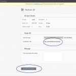 Αφού ανεβάσετε την εικόνα που θέλετε, στη συνέχεια από κάτω προσθέστε το link που θέλετε να πηγαίνει η διαφήμισή σας. Στη συνέχεια πατήστε το κουμπί  PURCHASE WITH PAYPAL.