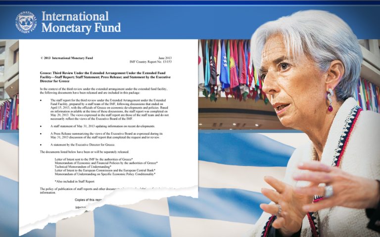 Διεθνές Νομισματικό Ταμείο απέναντι στην Ελλάδα, το χρέος και την αξιολόγηση,