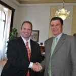 santers- abassagor thessaloniki-orfanos minister makedonia greece