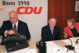 CDU Kohl Schäuble und Merkel