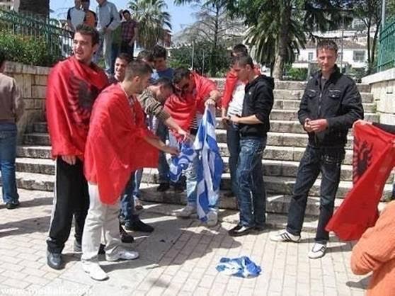 albania in greek