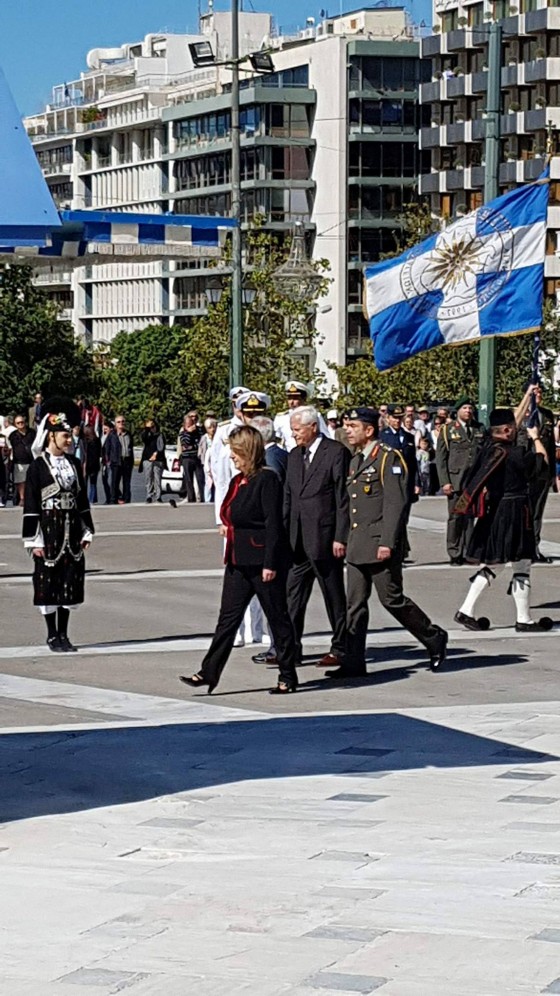Τη Βουλή των Ελλήνων στην εκδήλωση μνήμης υπέρ των αγωνιστών και θυμάτων του Μακεδονικού Αγώνα στην Αθήνα εκπροσώπησε η βουλευτής ΣΥΡΙΖΑ Καστοριάς Ολυμπία Τελιγιορίδου