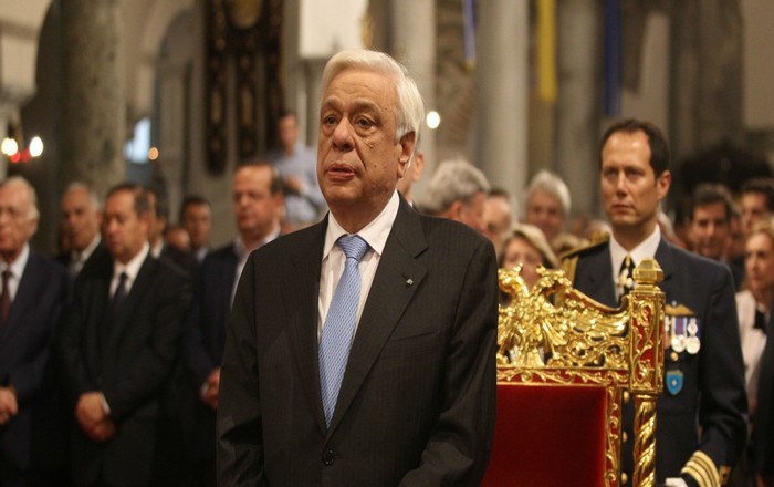 ο Έλληνας πρόεδρος της Δημοκρατίας, Προκόπης Παυλόπουλος,