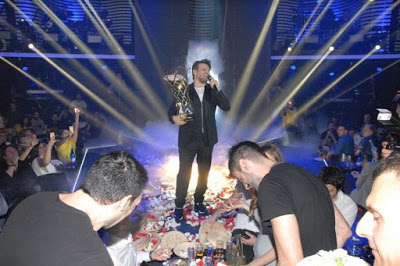 Το ξέφρενο γλέντι της ΑΕΚ (μπάσκετ) και η παρέλαση διασήμων στον Πάνο Κιάμο στο Posidonio !