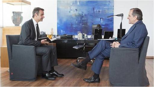 Ο Σαμαράς “βγαίνει” με κόκκινο από τα δεξιά του Κυριάκου