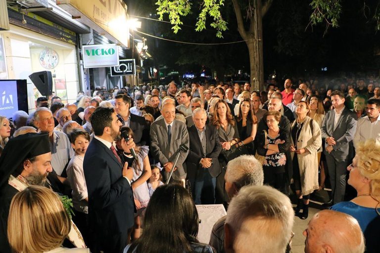 Εγκαίνια πολιτικού γραφείου Φάνη Παπά