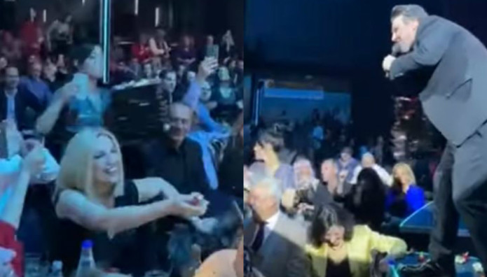 FEVER. Ο Πάνος Κιάμος, διασκέδασε το Σάββατο η Φώφη Γεννηματά