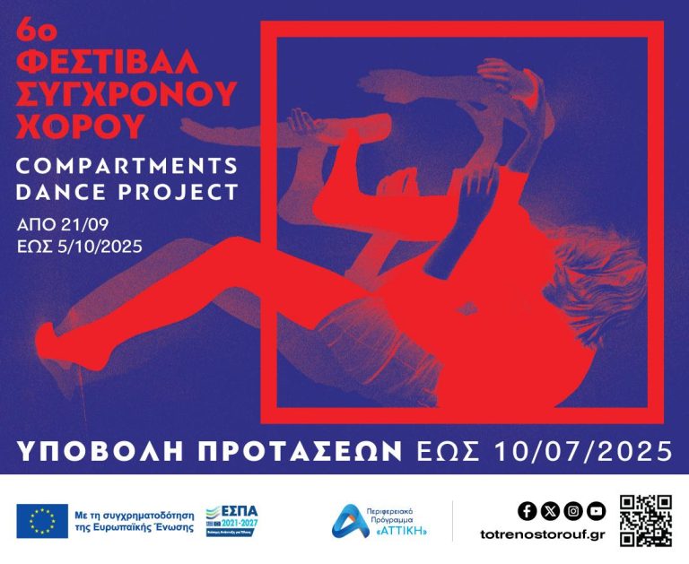 6ο Φεστιβάλ Σύγχρονου Χορού Θέατρο το Τρένο στο Ρουφ.
